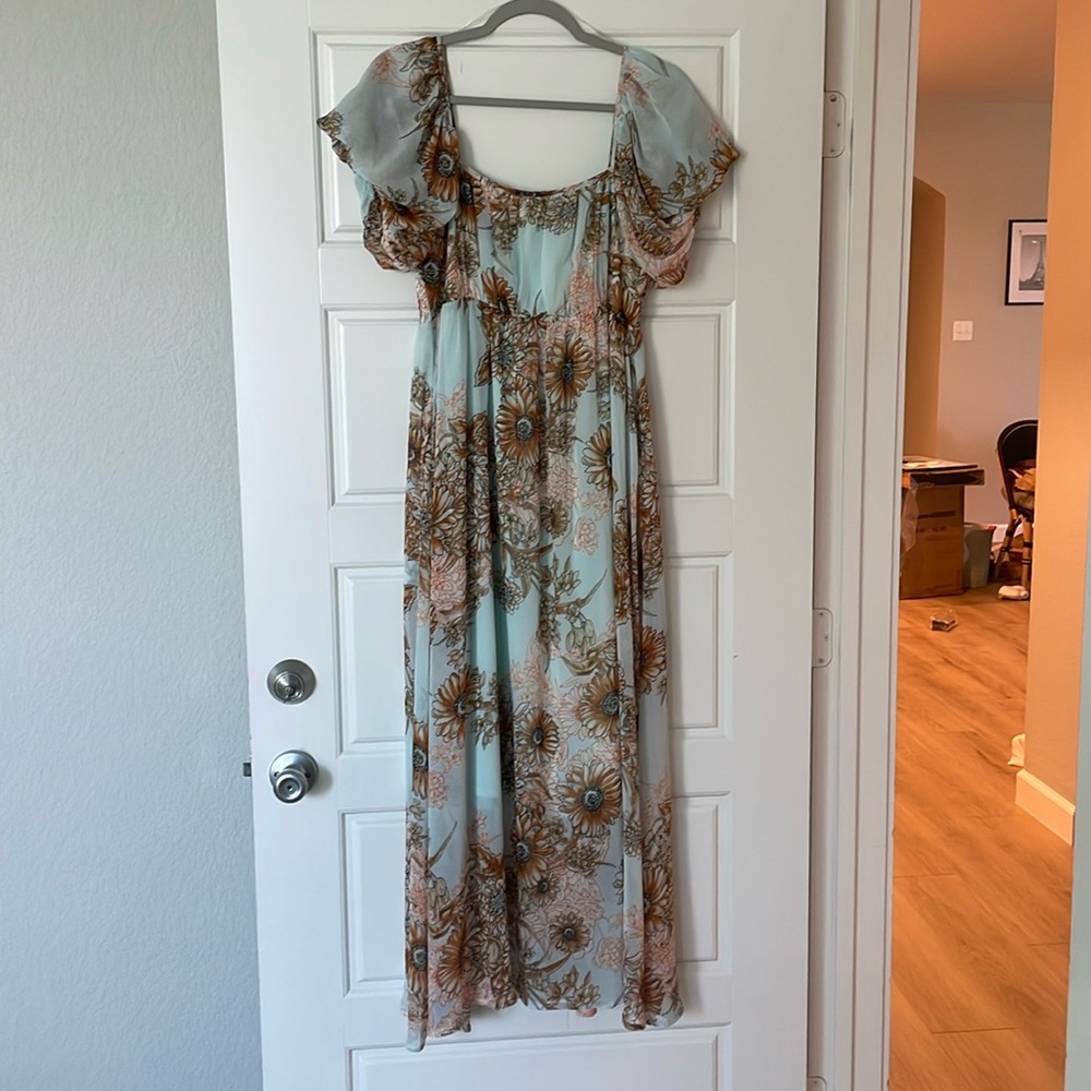 PinkBlush Maternity Maxi Dress